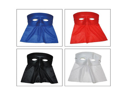 masque loup avec bavette blanc 22cm