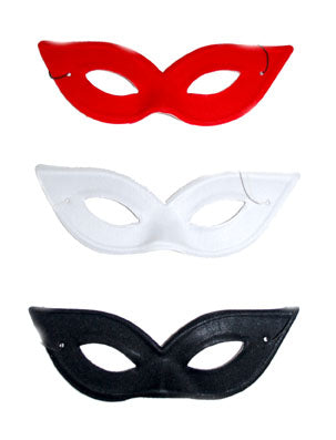 loup papillon noir 19x7cm