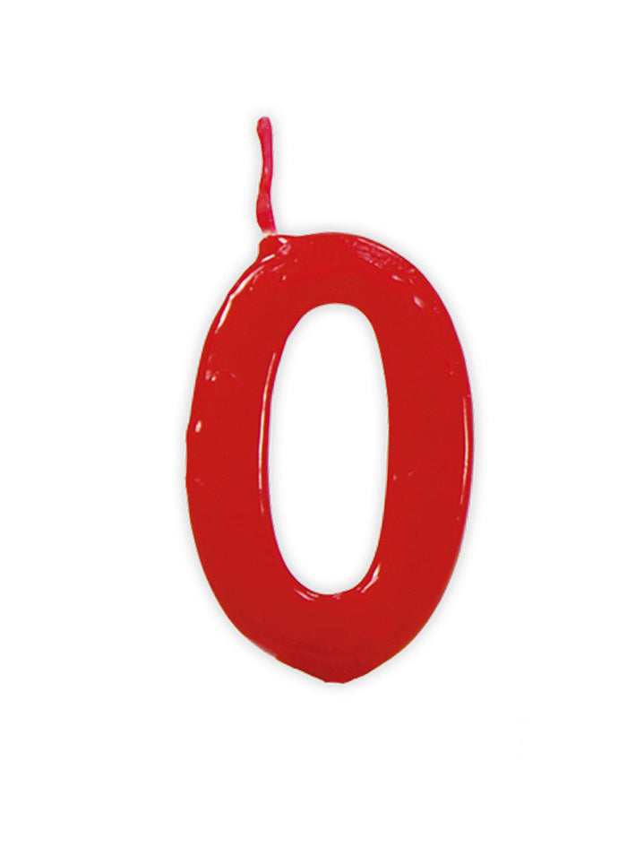 Bougie d'Anniversaire Classique Numéro 0