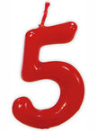 Bougie d'Anniversaire Classique Numéro 5