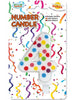 Bougie d'Anniversaire Confetti Chiffre 4