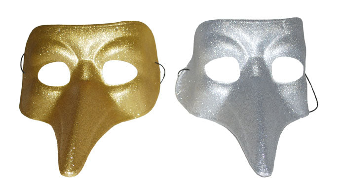 masque long nez or adulte
