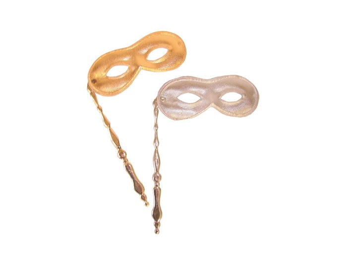 loup avec baguette argent 17x7x21cm