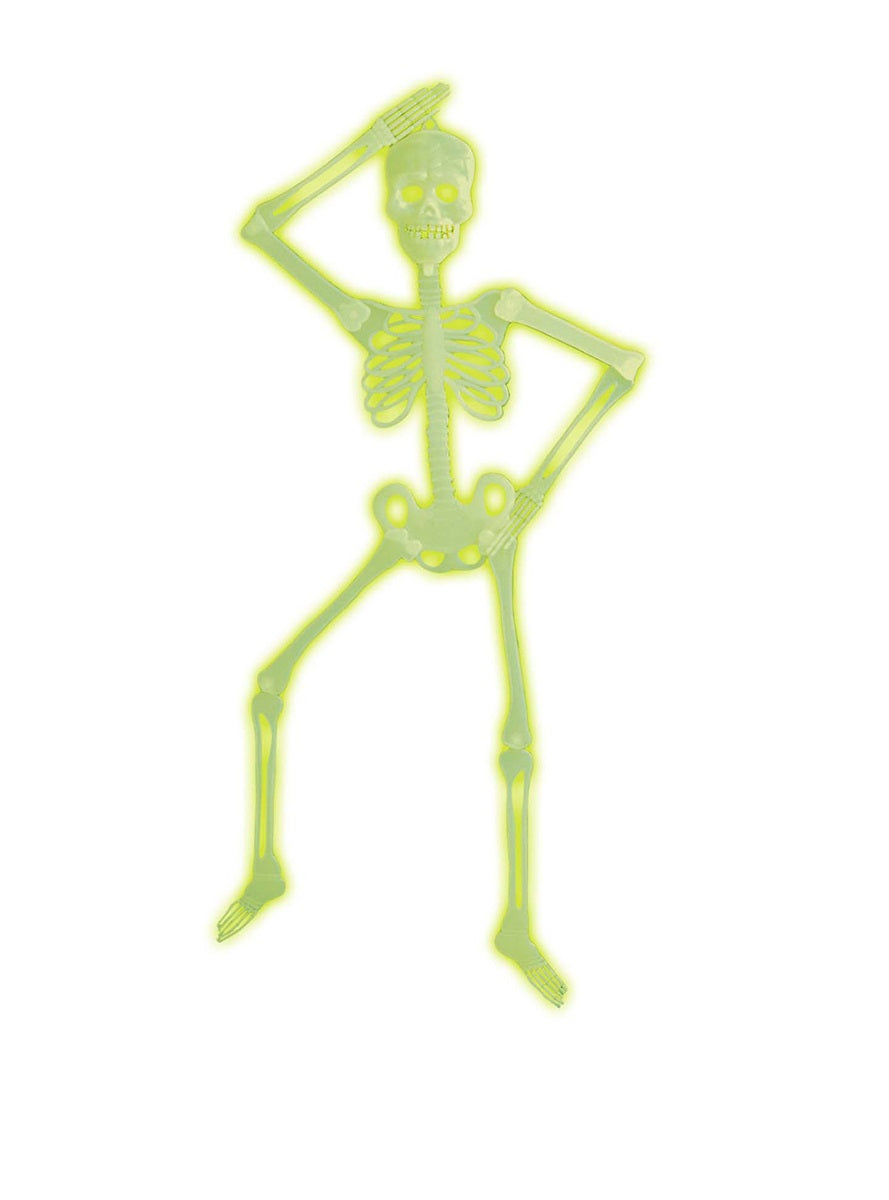 Squelette articulé 3D fluo