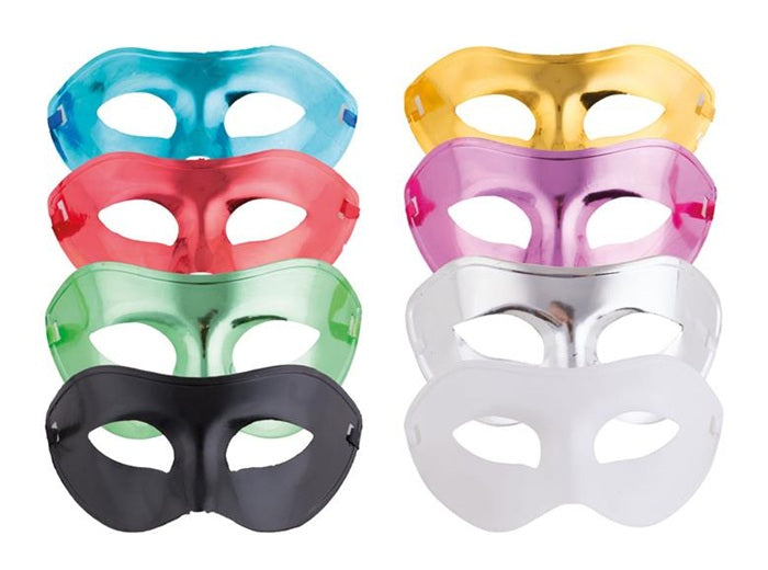 masque loup noir 20cm