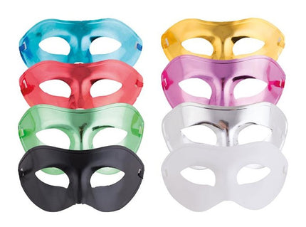 masque loup noir 20cm