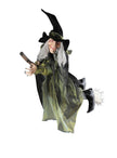 Sorcière volante décorative