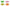 masque coloris flashy - mix