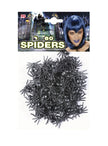 60 araignées noires Halloween