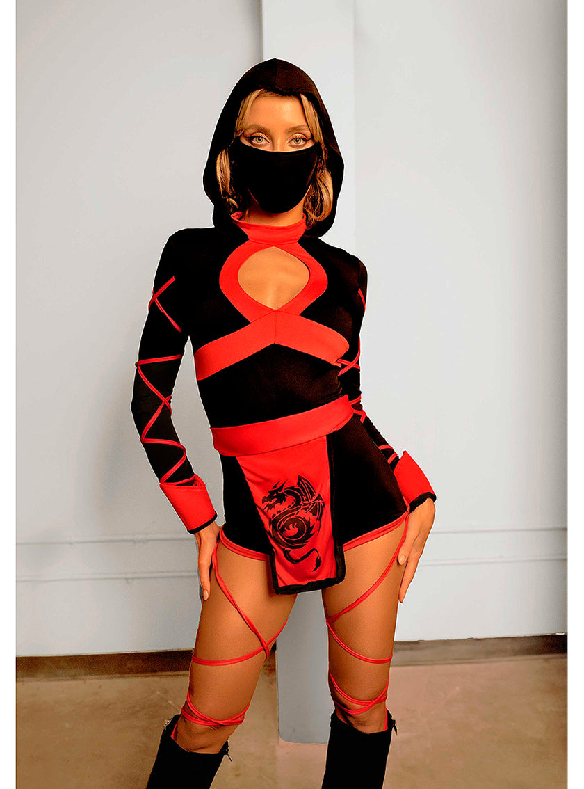 Déguisement ninja sexy femme