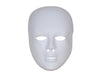 masque coque à peindre visage blanc 5