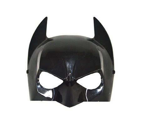 demi-masque de l''homme chauve-souris noir