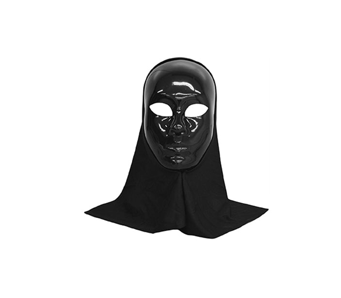 masque coque avec capuche noir adulte