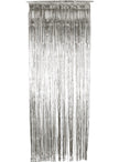 Rideau métallique argenté