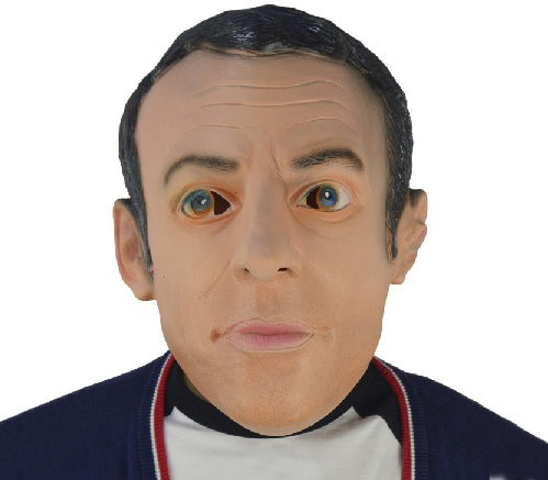 masque en latex macron