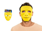 masque coque néon fluo jaune adulte