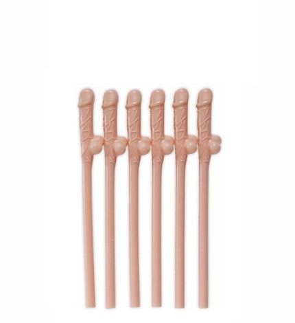 Pailles en forme de zizi