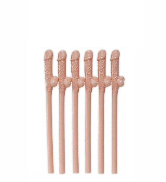 Pailles en forme de zizi