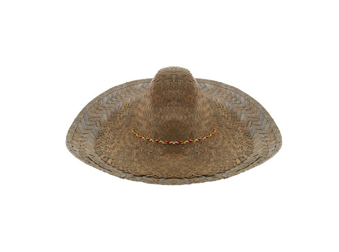 sombrero en paille nature adulte 50cm