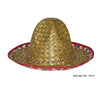 sombrero en paille nature taille enfant 34cm