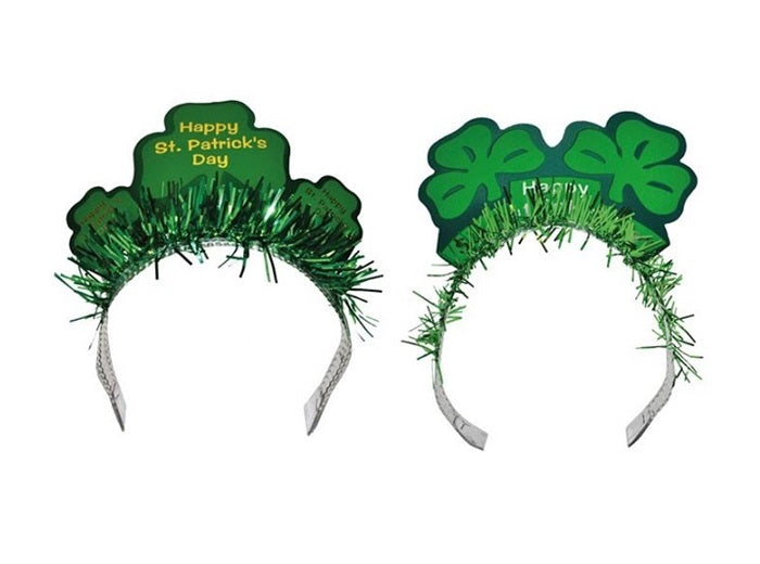 lot de 12 serre-tête diadème saint patrick