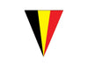 guirlande 20 fanions belgique 6m
