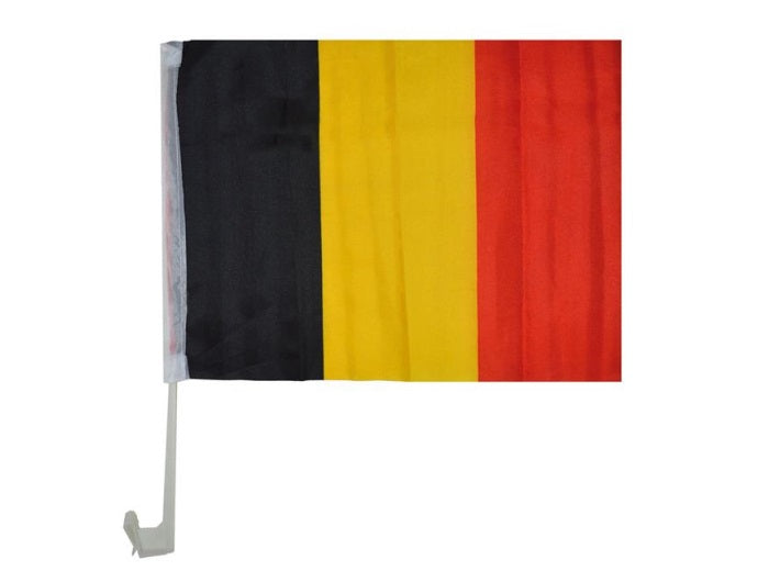 drapeau pour voiture belgique 30x45cm
