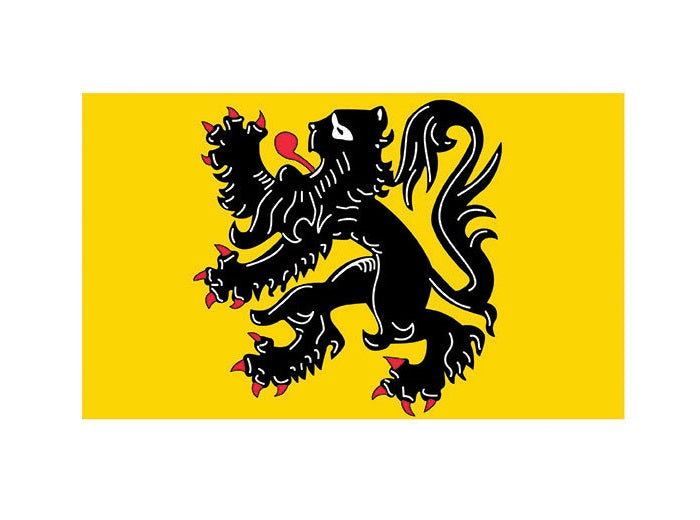 drapeau de flandre belgique 90x150 cm