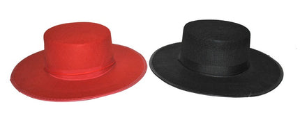 chapeau espagnol rouge