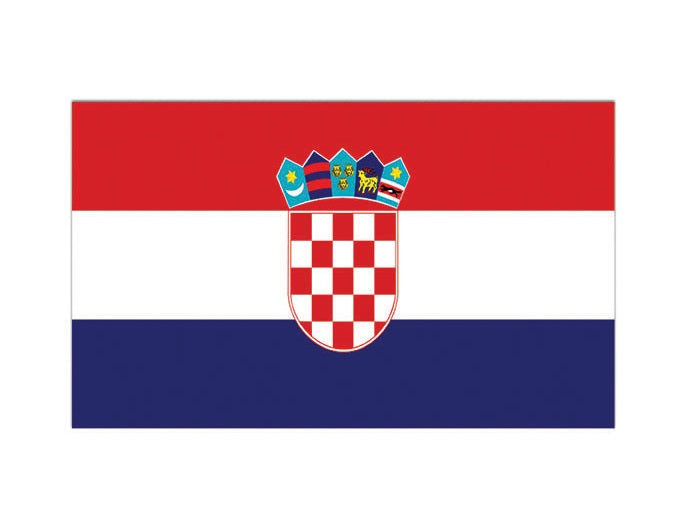 drapeau croatie 90x150 cm