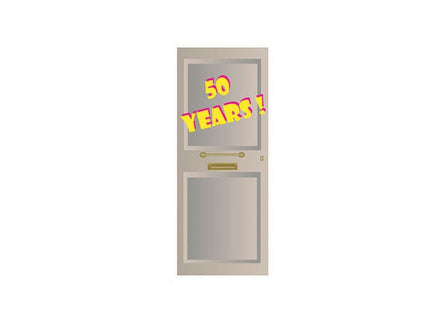 décoration de porte anniversaire 50 ans 2m