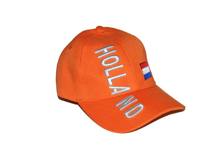 casquette baseball hollande pays bas orange