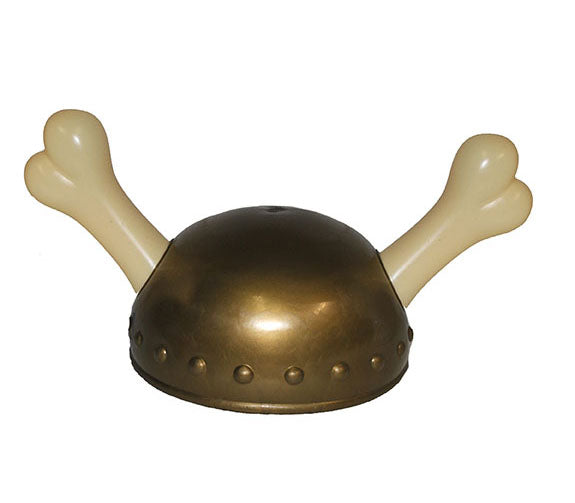 casque de viking gaulois avec 2 cornes os