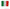 drapeau italie 60x90cm avec bâton