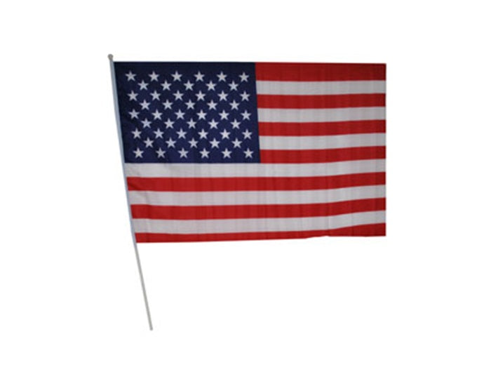 drapeau usa 60x90cm avec bâton