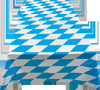 Nappe Oktoberfest bleue et blanche