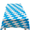 Nappe Oktoberfest bleue et blanche