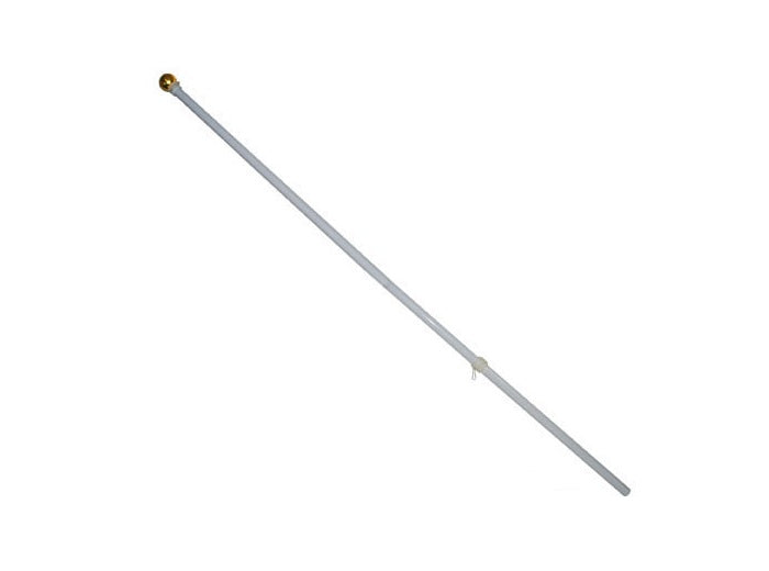 mât porte-drapeau téléscopique 1m58