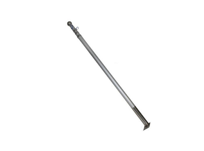 mât téléscopique 4m50 pour drapeau (vente au magasin uniquement)