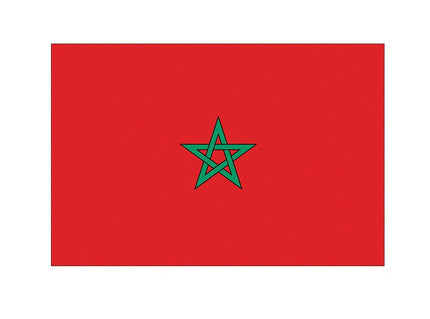 drapeau maroc 90x150 cm