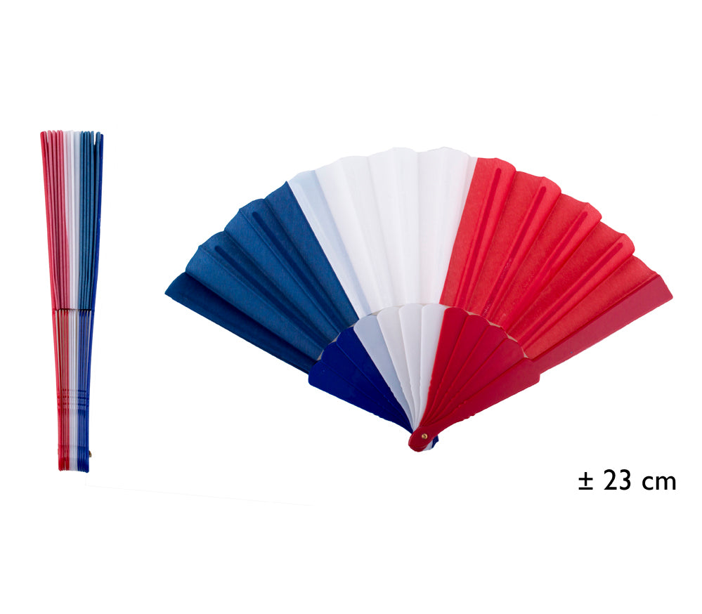 éventail france 23cm