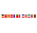 guirlande 12 fanions drapeaux europe 5m