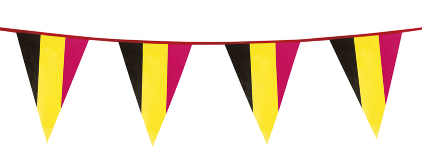 Guirlande fanions drapeau Belgique