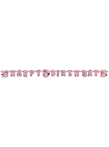 Guirlande Anniversaire Stella Angry Birds