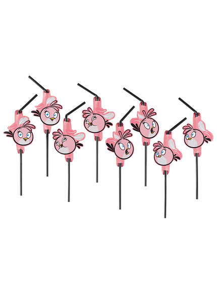 8 pailles Stella Angry Birds