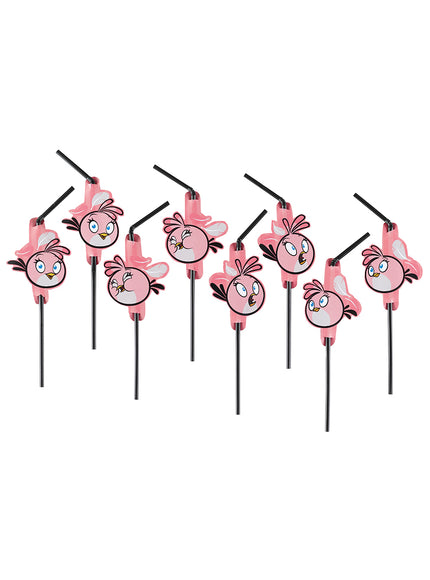 8 pailles Stella Angry Birds