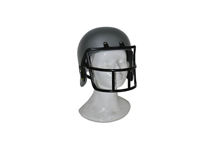 casque de footballeur américain enfant gris