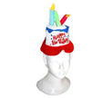 serre-tête happy birthday en mousse