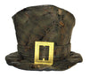 chapeau baroque steampunk avec boucle dorée