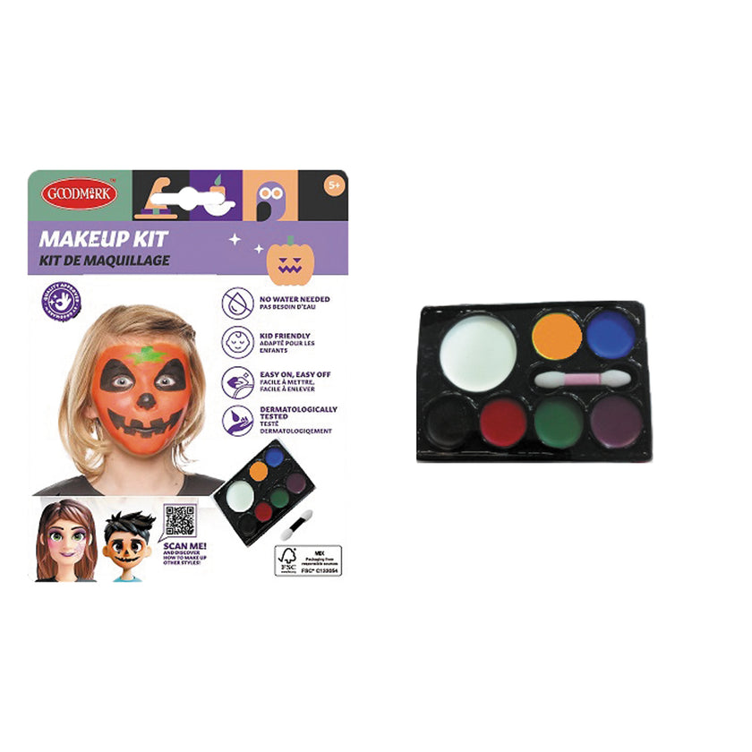 KIT MAQUILLAGE CITROUILLE